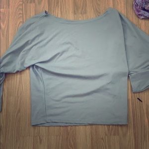 Off the shoulder shirt